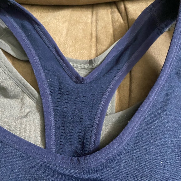 Ryka Women's Blue and Gray Sports Bra Set 2 pack NWT XL Racerback - Picture 7 of 8